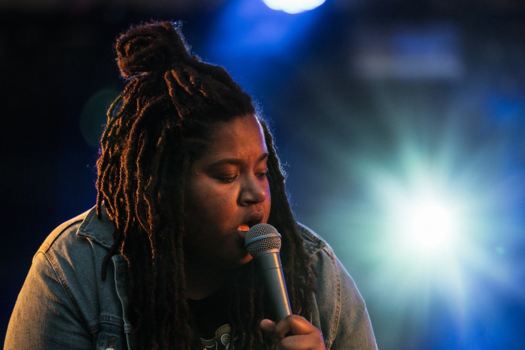 Tanajah rapper performing at Spot Festival Denmark 2021