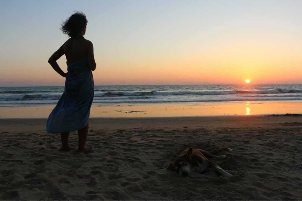 Yoga Sunset Freedom