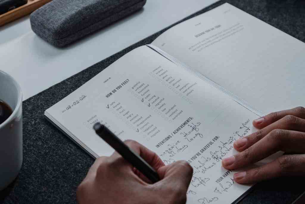 Daily journalling micro habit